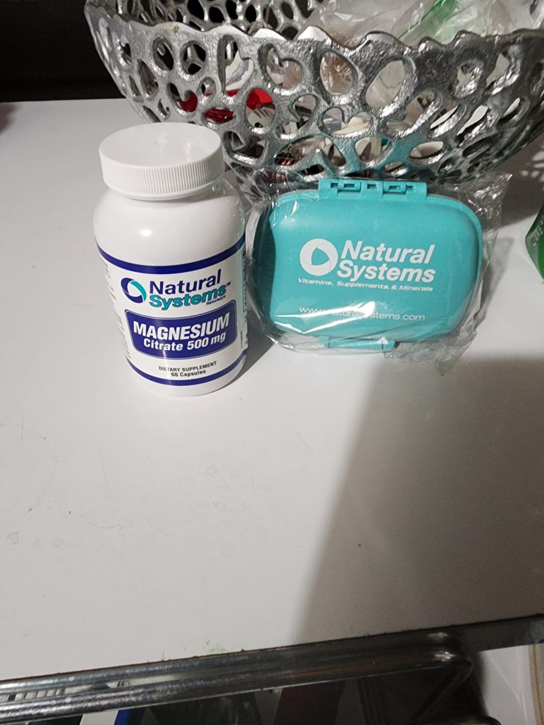 Customer photo review of Complejo de Citrato de Magnesio - 500 mg