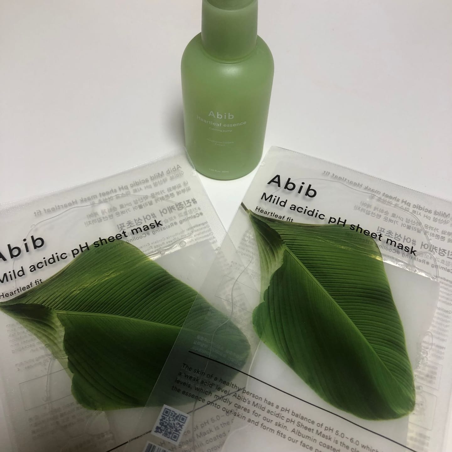 Customer photo review of Mild acidic pH sheet mask Heartleaf Fit(10 sheets)