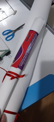 Customer photo review of TNT NOVOTEX 120GR COR BRANCO