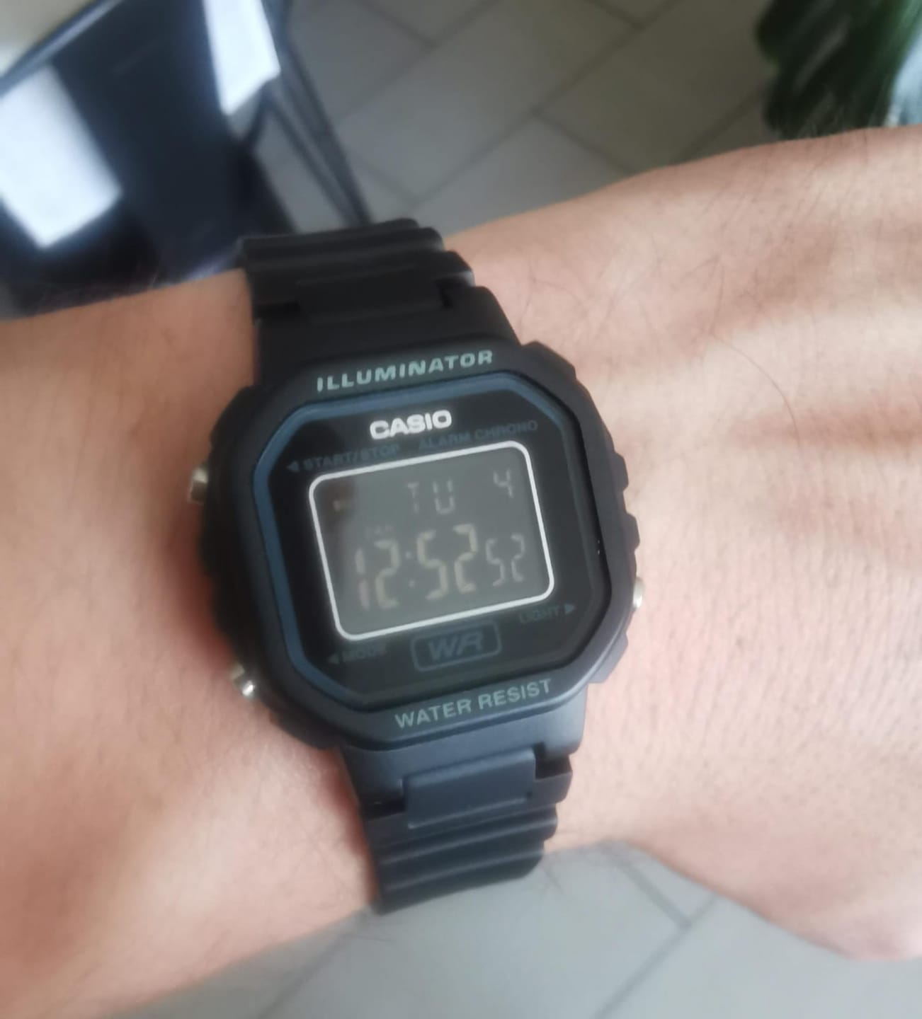 Customer photo review of Reloj Casio Vintage LA-20WH-1BDF Negro