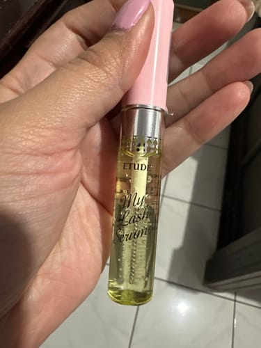 Customer photo review of My Lash Serum