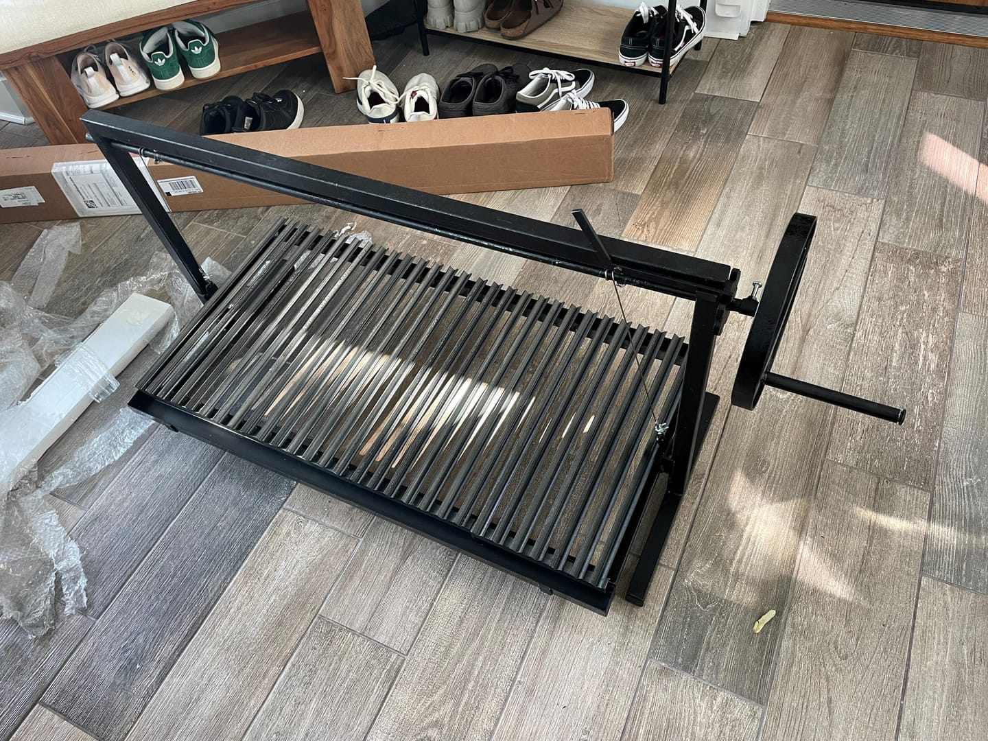 Customer photo review of Santa Maria V-Shaped Grill Grates