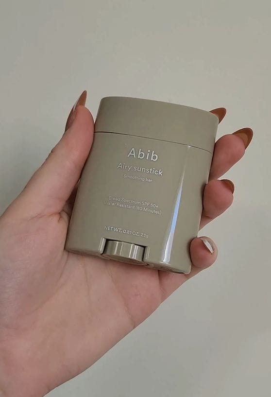 Customer photo review of Airy Sunstick Smoothing Bar