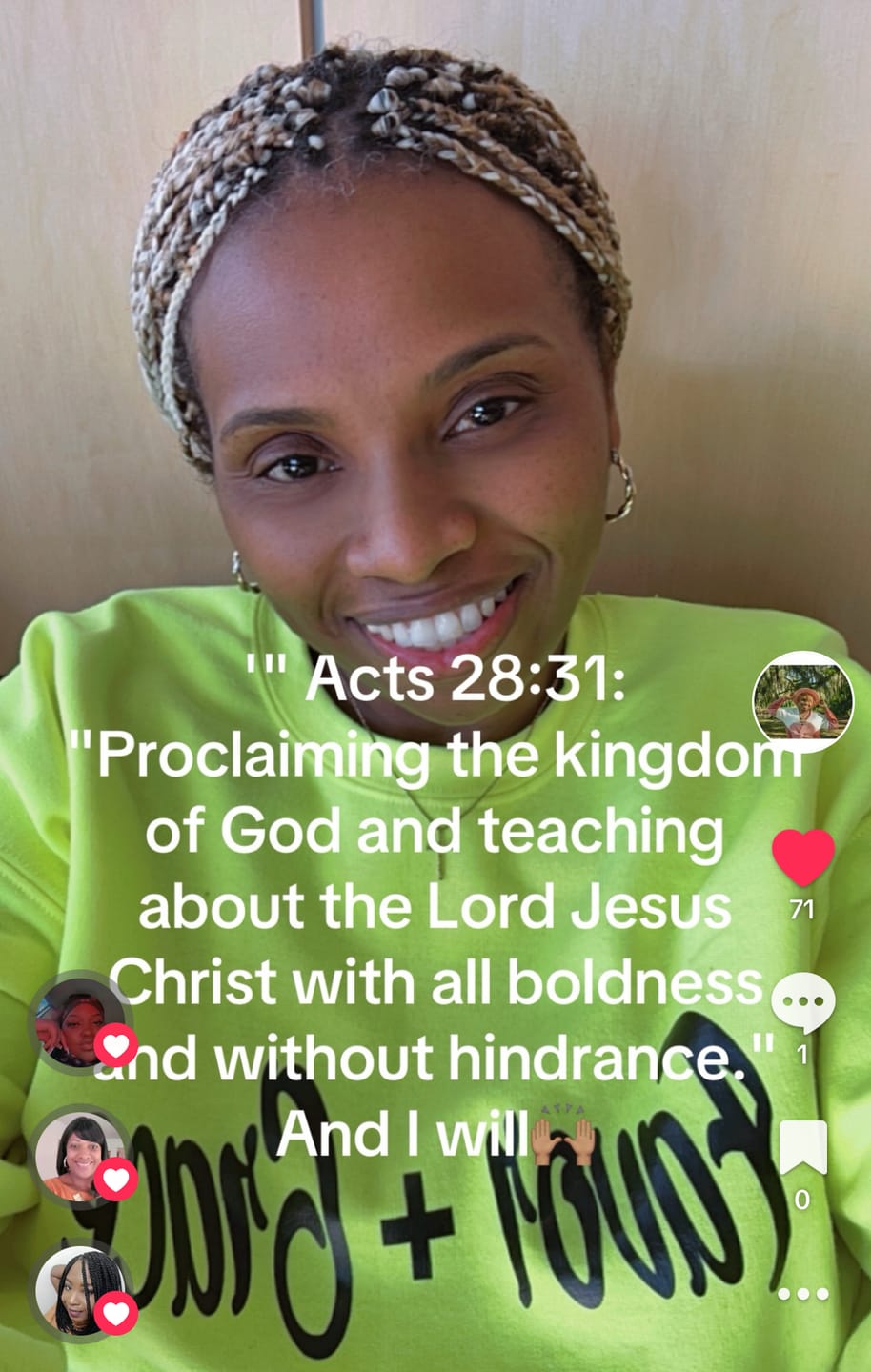 Customer photo review of FAVOR & GRACE: Bright Lights edition
