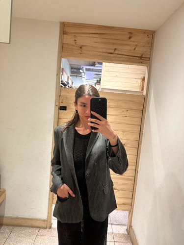 Customer photo review of Blazer Lurex Gray