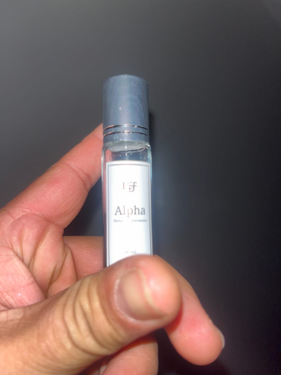 Customer photo review of Elixir aux phéromones Homme