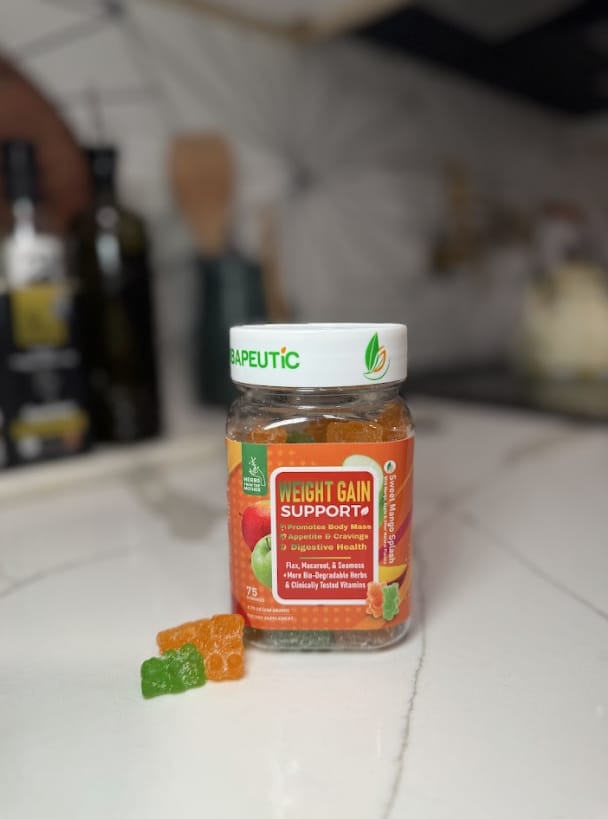 Customer photo review of Herbapeutic Weight Gain Gummies
