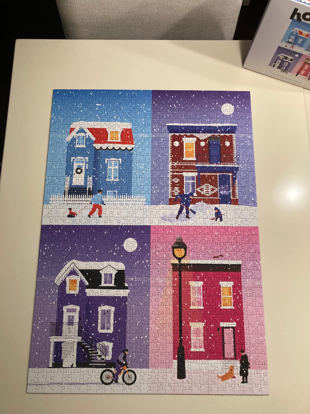 Customer photo review of Snowy in Montreal