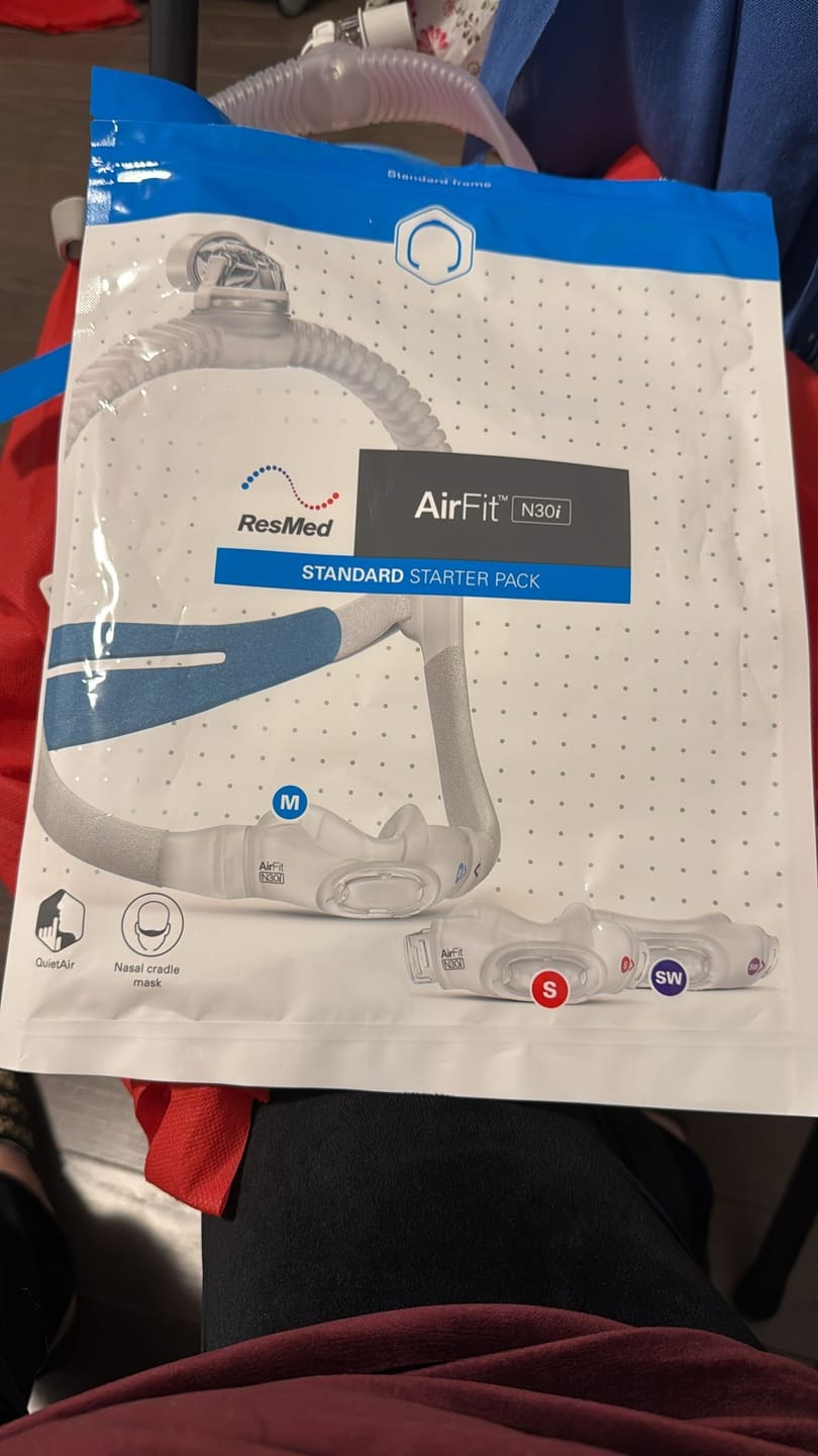 Customer photo review of ResMed AirFit™ N30i Nasal CPAP Mask Complete System