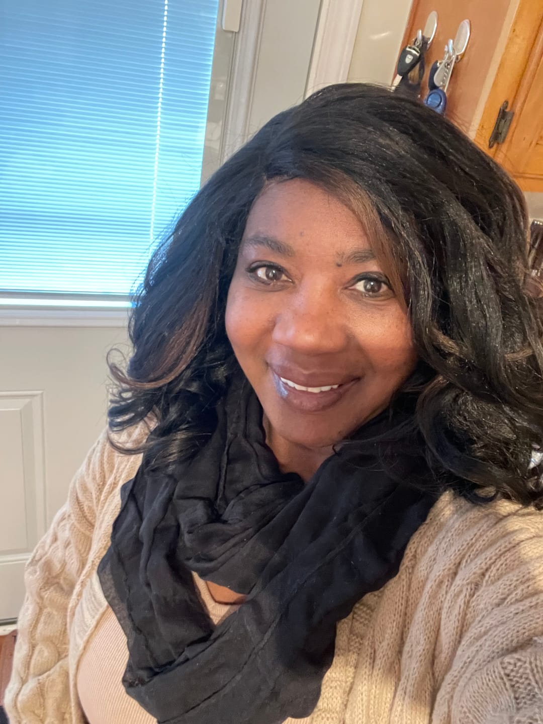 Customer photo review of Sensationnel Dashly Synthetic HD Lace Front Wig - LACE UNIT 40