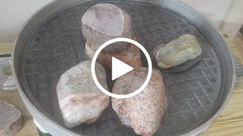 Customer video review of Covington 16 Inch Automatic Vibrating Flat Lap Machine
