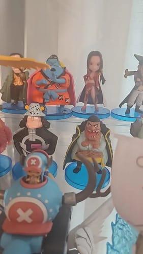 Customer photo review of 8Pcs Anime One Piece Oka Shichibukai Figure Donquixote Doflamingo Marshall D