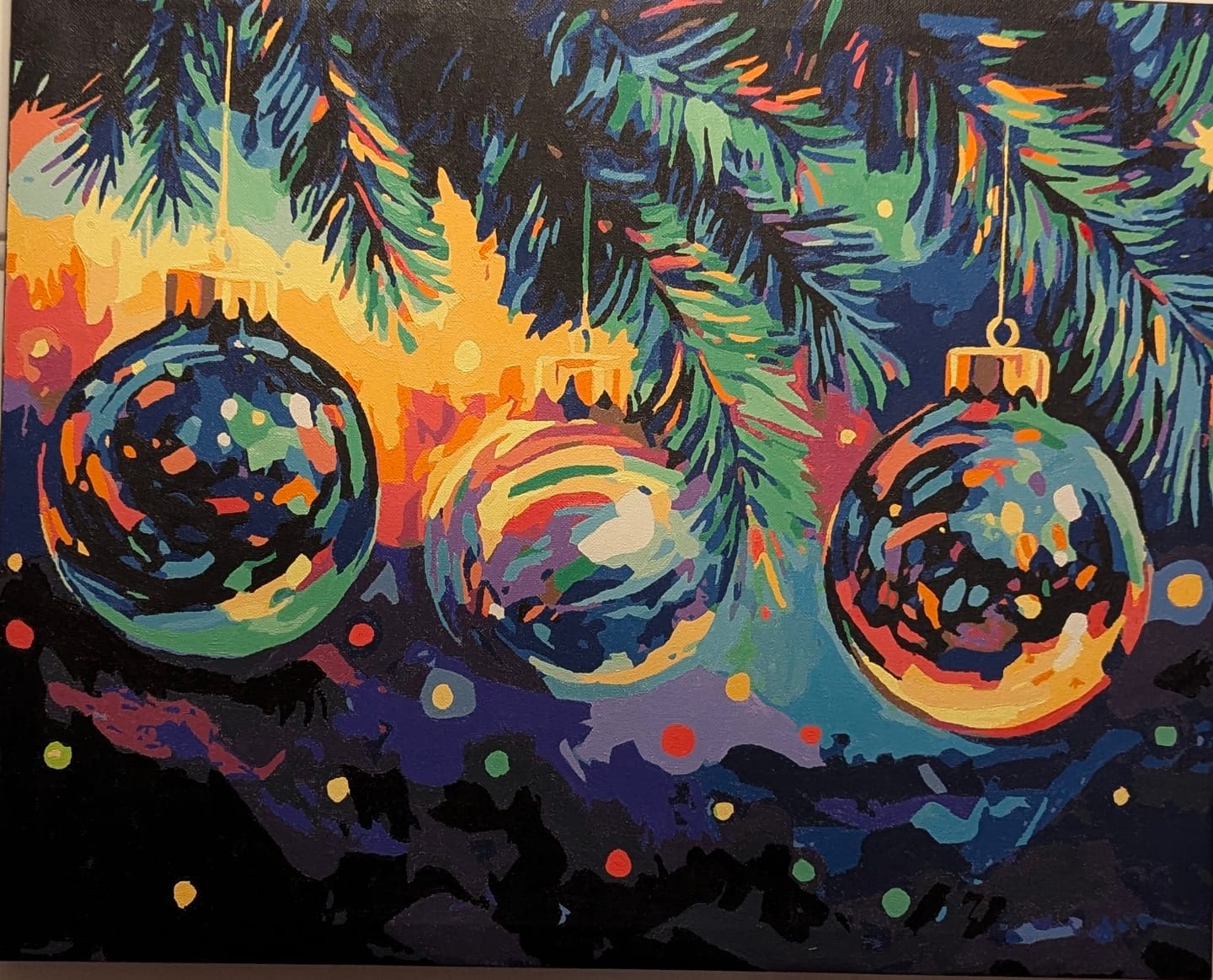 Customer photo review of Vibrant Baubles