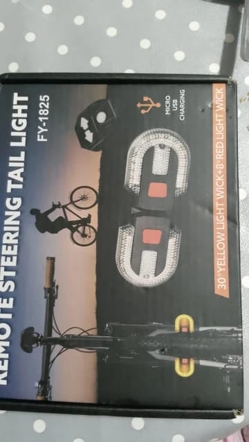 Customer photo review of Kit clignotant vélo Splity™