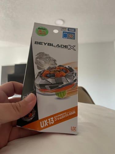 Customer photo review of [Pre-Order] Takara Tomy Beyblade X UX-13 Booster Golem Rock 1-60 UN