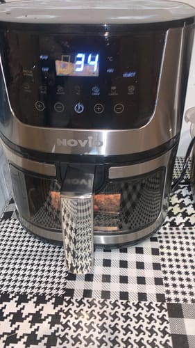 Customer photo review of Air Fryer Novio Grill & Fry