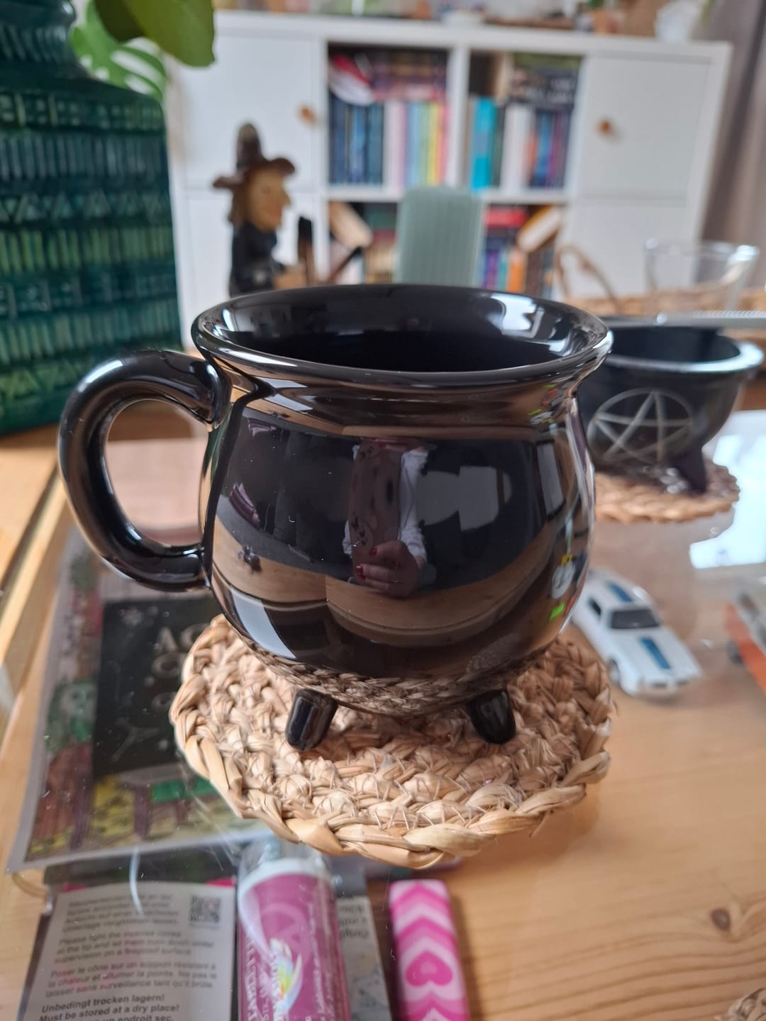 Customer photo review of Schwarze Kessel Tasse