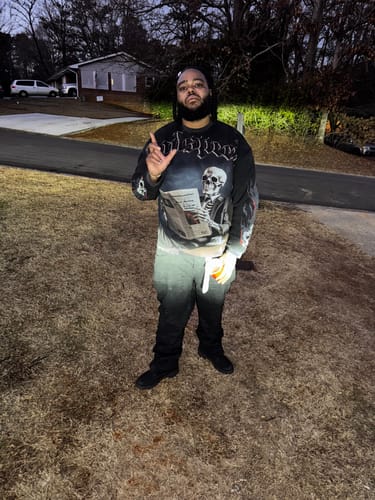 Customer photo review of Godspeed Black Monday Thermal L/S Washed Black