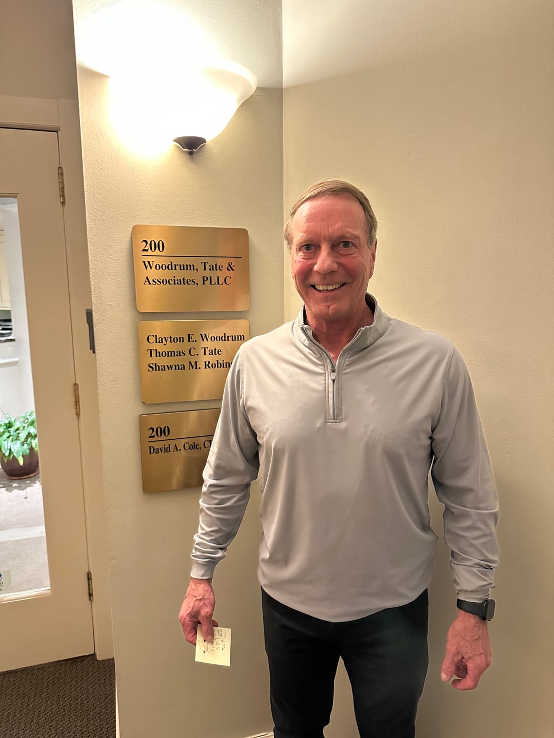 Customer photo review of Luxe 1/4 Zip