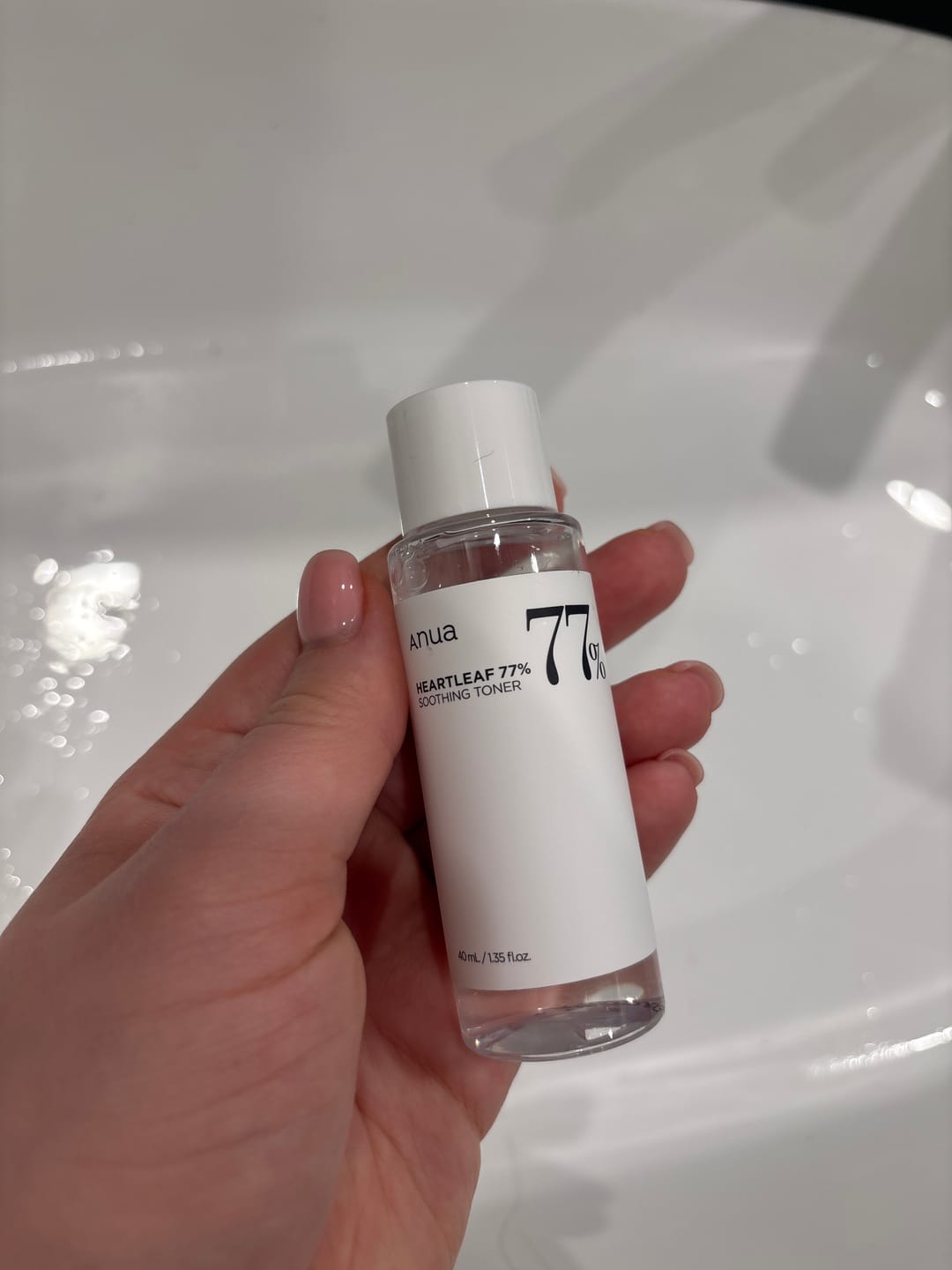Customer photo review of Nomierinošs toniks Anua Heartleaf 77% Soothing Toner