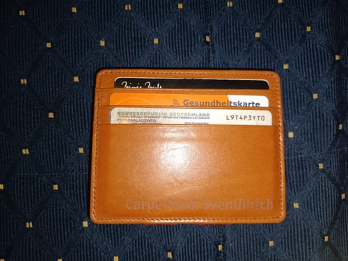 Customer photo review of Flap Boy - Magic Wallet with Coin Pocket