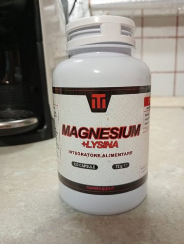 Customer photo review of Magnesium + LYSINA - 120 cps