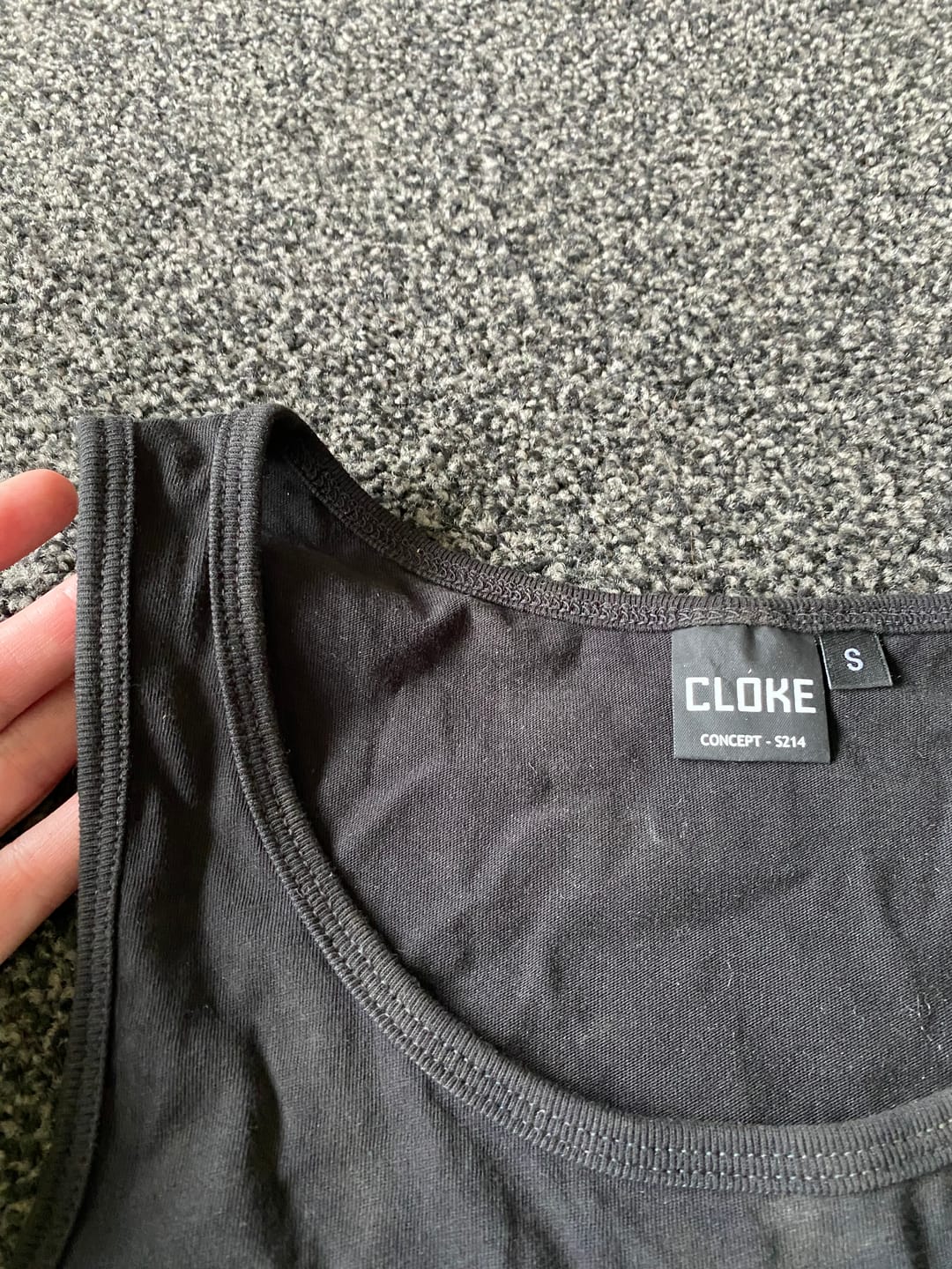 Customer photo review of CLOKE - Concept Singlet - S214