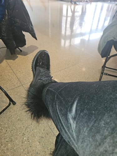 Customer photo review of Women's Brooke Boot With Raccoon