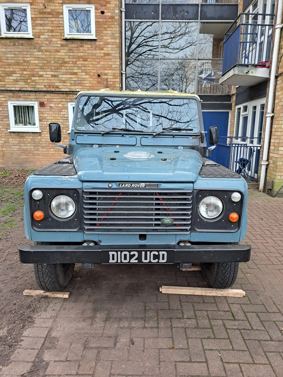 Customer photo review of Classic Metal Pressed Number Plate 520 x 111mm & 11 x 8 inches