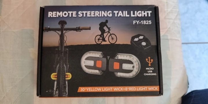 Customer photo review of Kit clignotant vélo Splity™