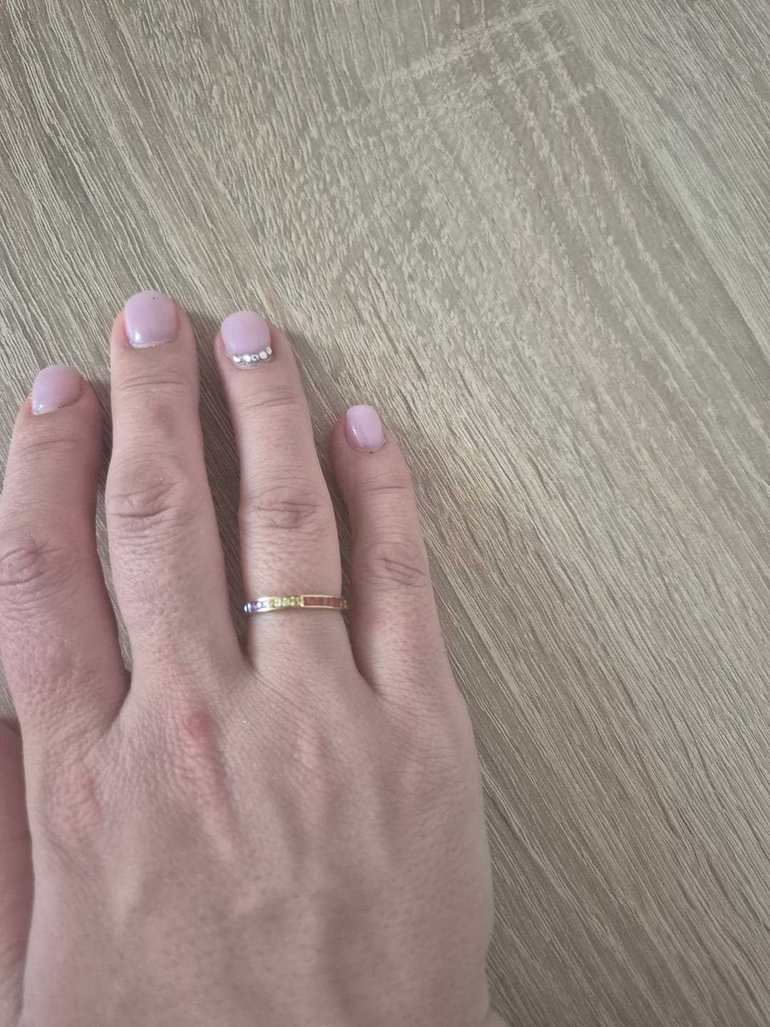 Customer photo review of Inel Rainbow - Gold