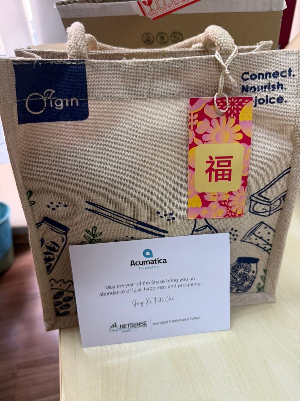 Customer photo review of Customised Gift - Bag Set