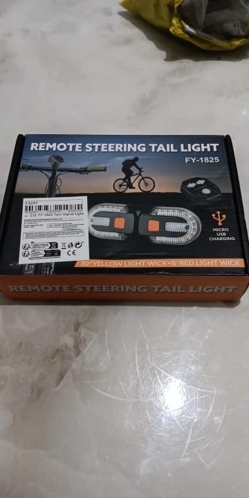 Customer photo review of Kit clignotant vélo Splity™