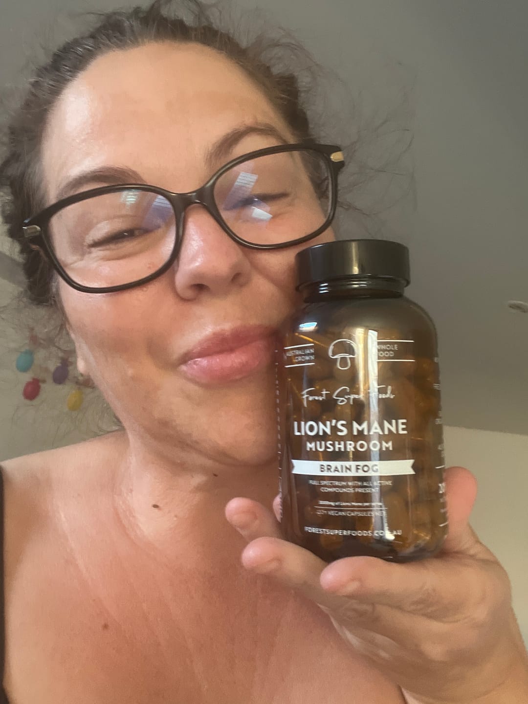 Customer photo review of Lions Mane Whole Mushroom Capsules