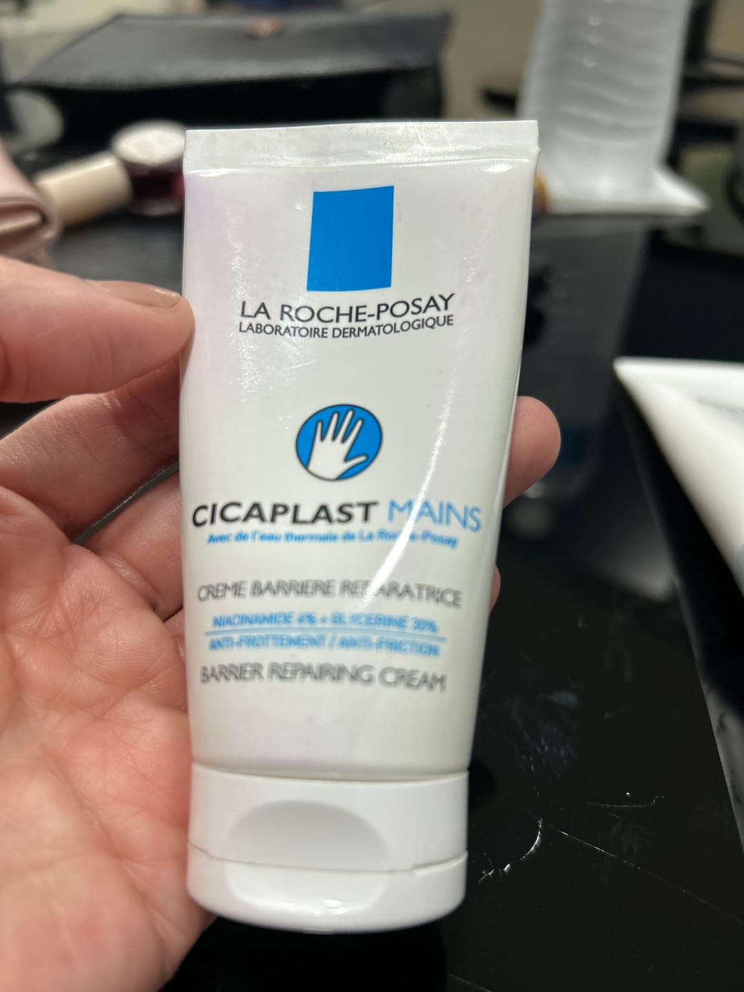 Customer photo review of Cicaplast Hand Cream For Dry Hands & Damaged Hands