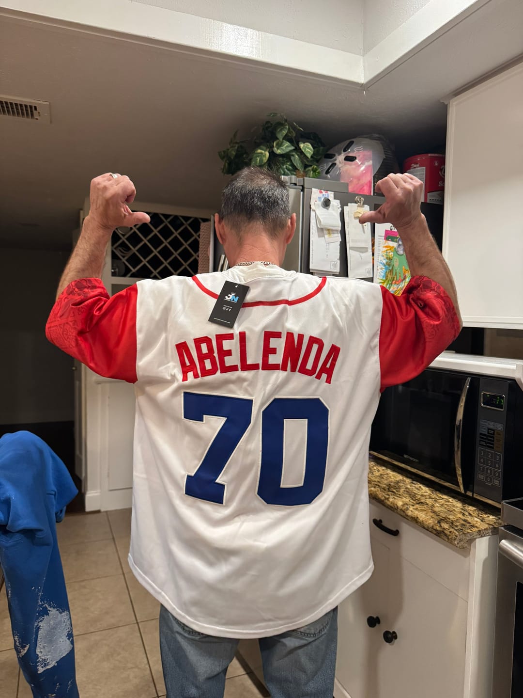 Customer photo review of Cuba Custom Baseball Jersey