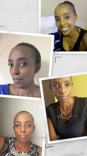 Customer photo review of Brazilian Pixie Wig - Straight