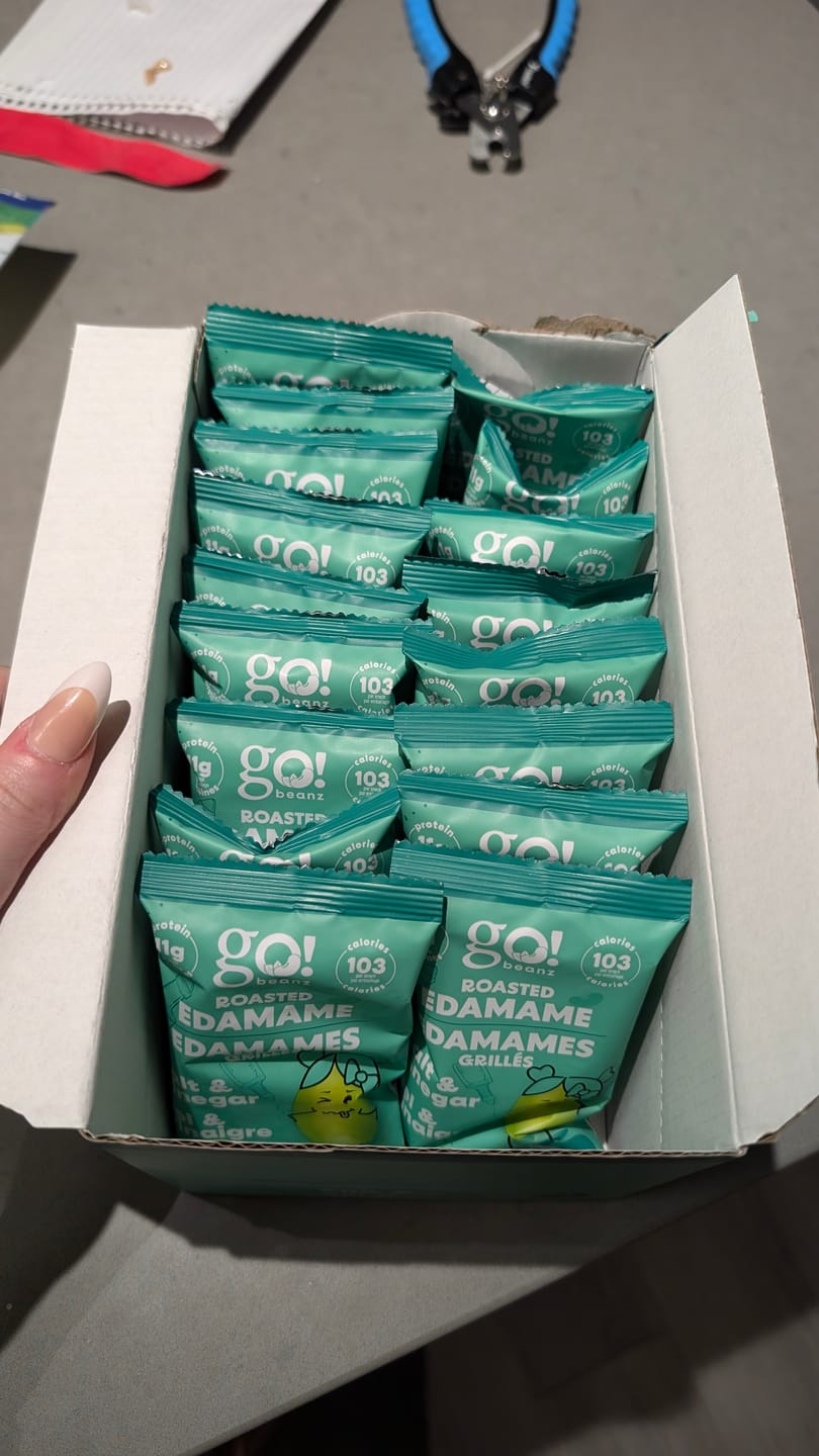 Customer photo review of Go Beanz - Edamames Grillés 26g
