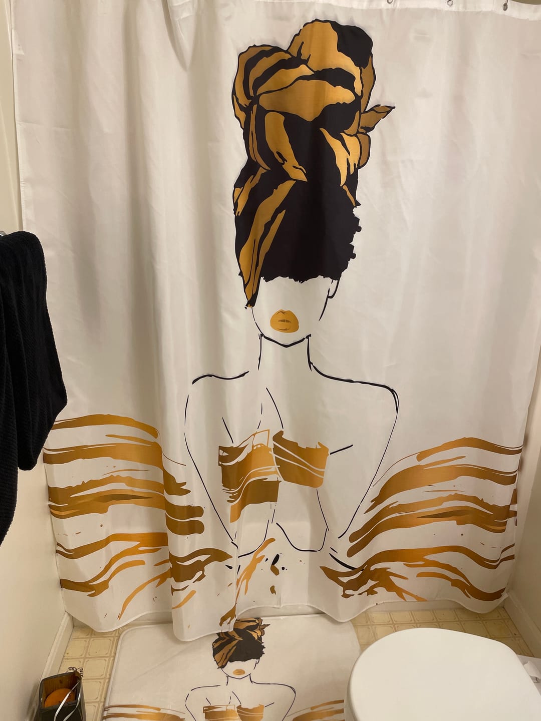 Customer photo review of Oro Bath Mat