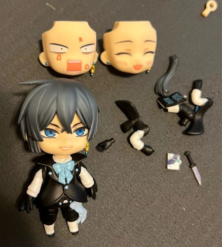 Customer photo review of The Case Study of Vanitas Chibi Figure – PVC Anime Action Model Toy & Collectible