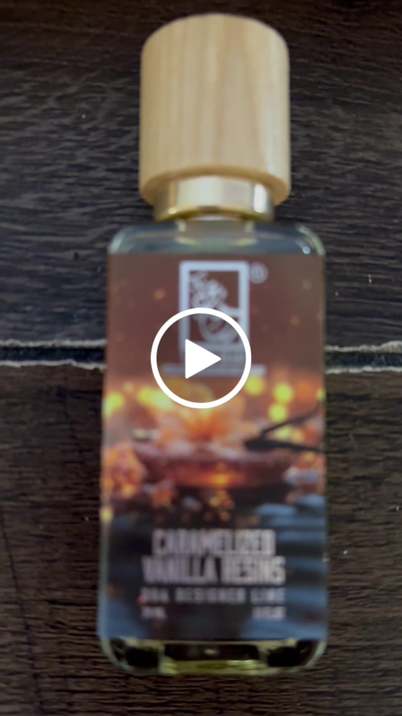 Customer video review of Caramelized Vanilla Resins