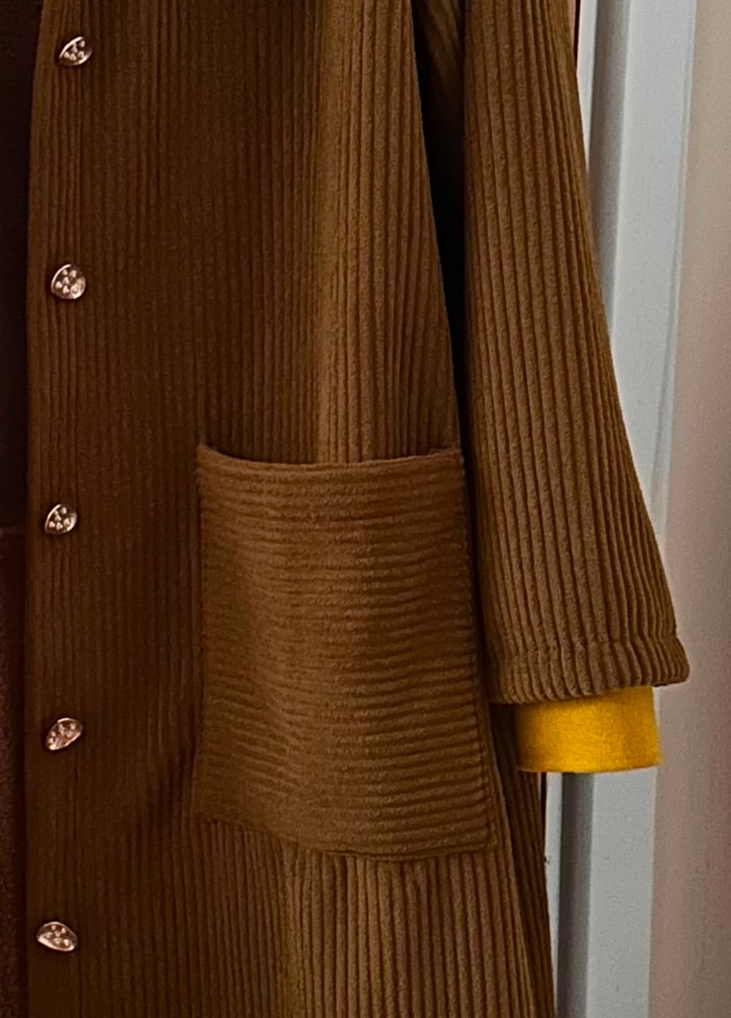 Customer photo review of Organic Ribbed Cuffs - 135cm