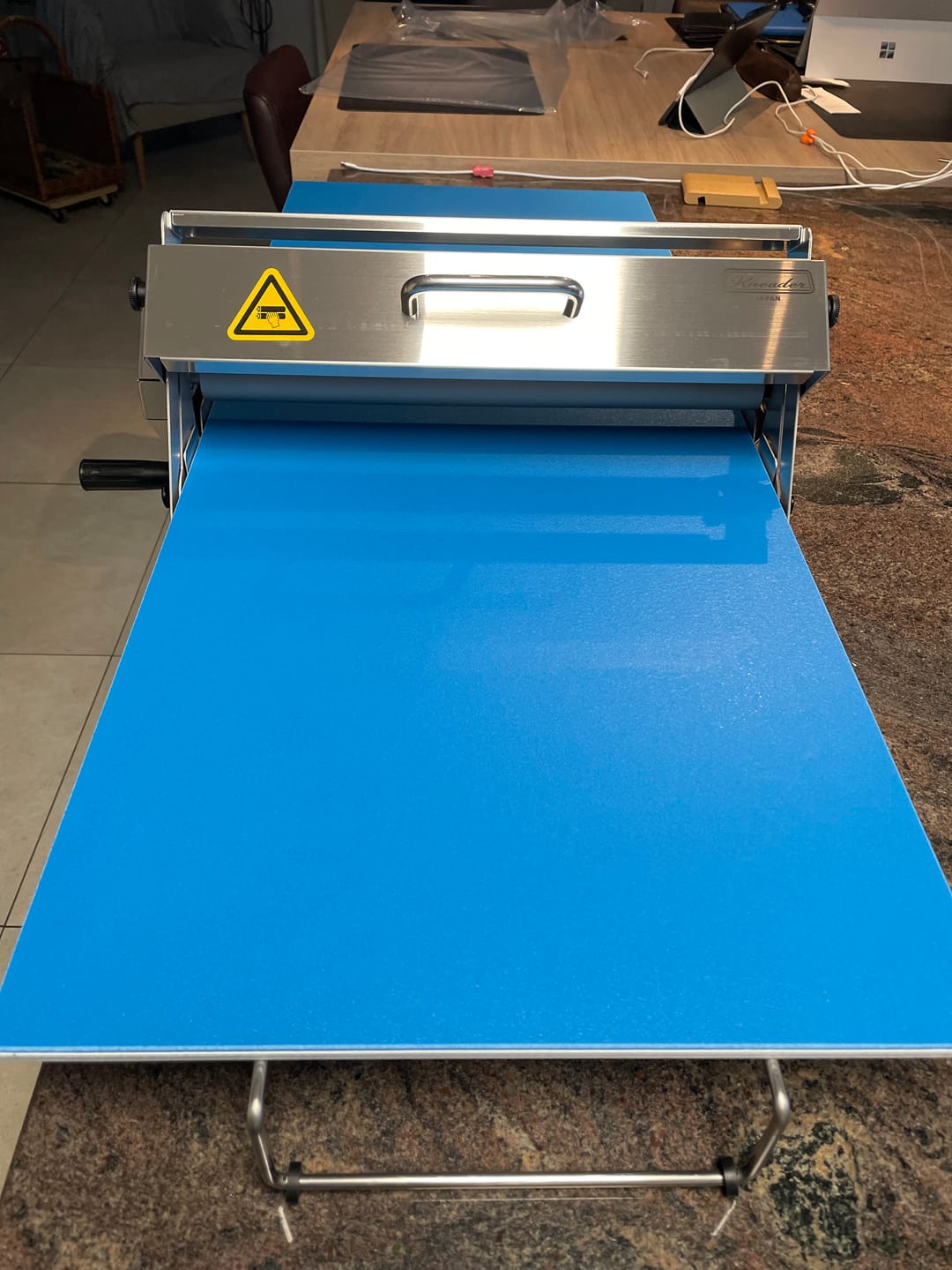 Customer photo review of Laminoir à plateau Manuel GM RS201