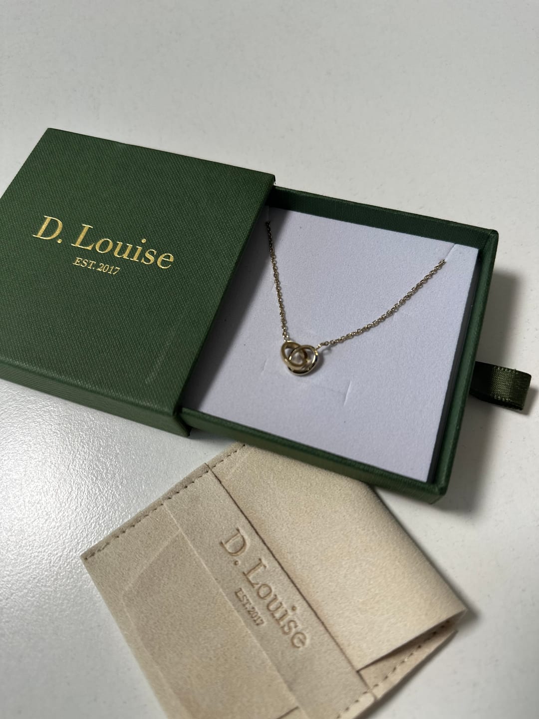Customer photo review of Linked Necklace
