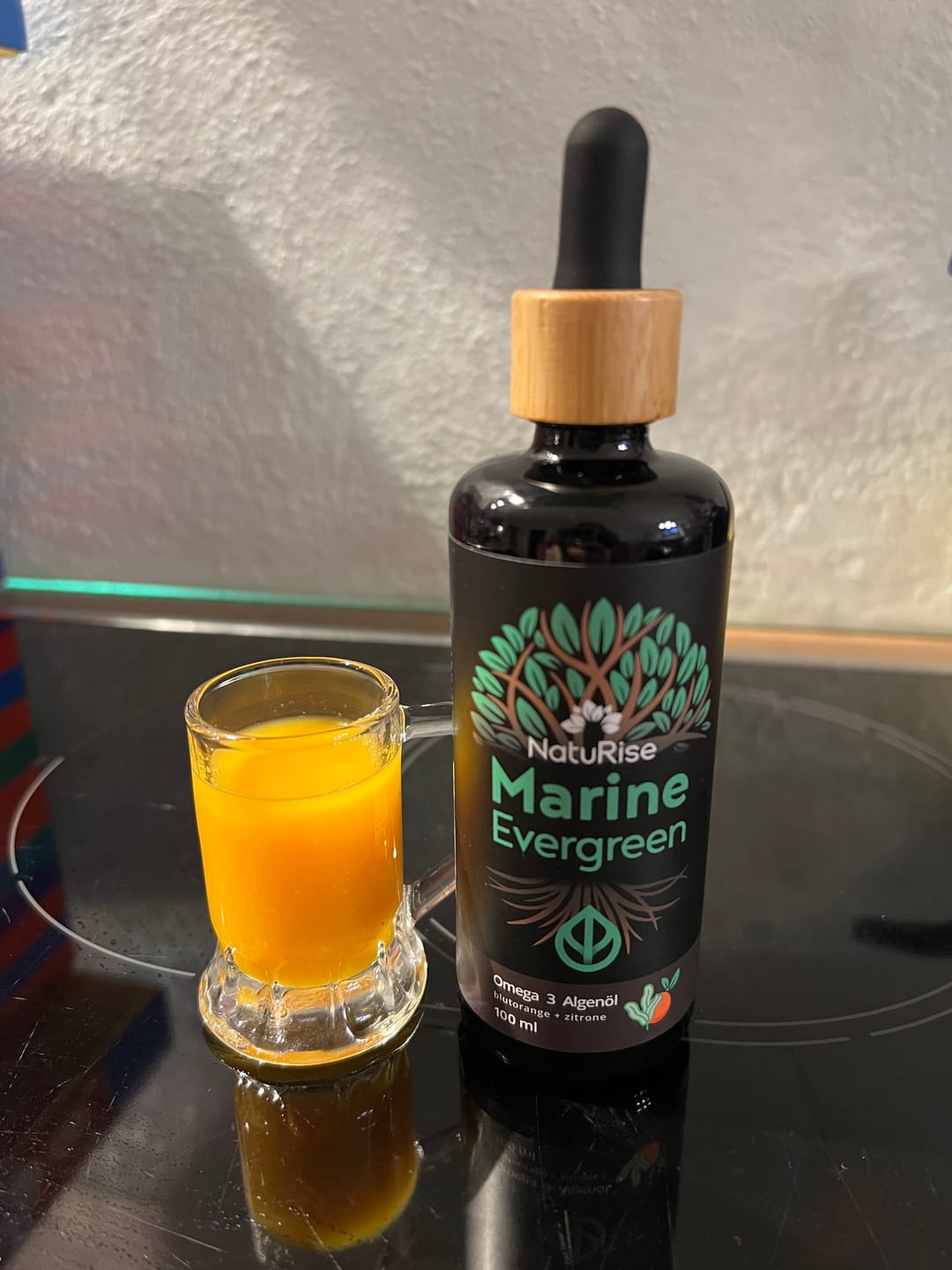Customer photo review of Omega-3 Algenöl (100ml)