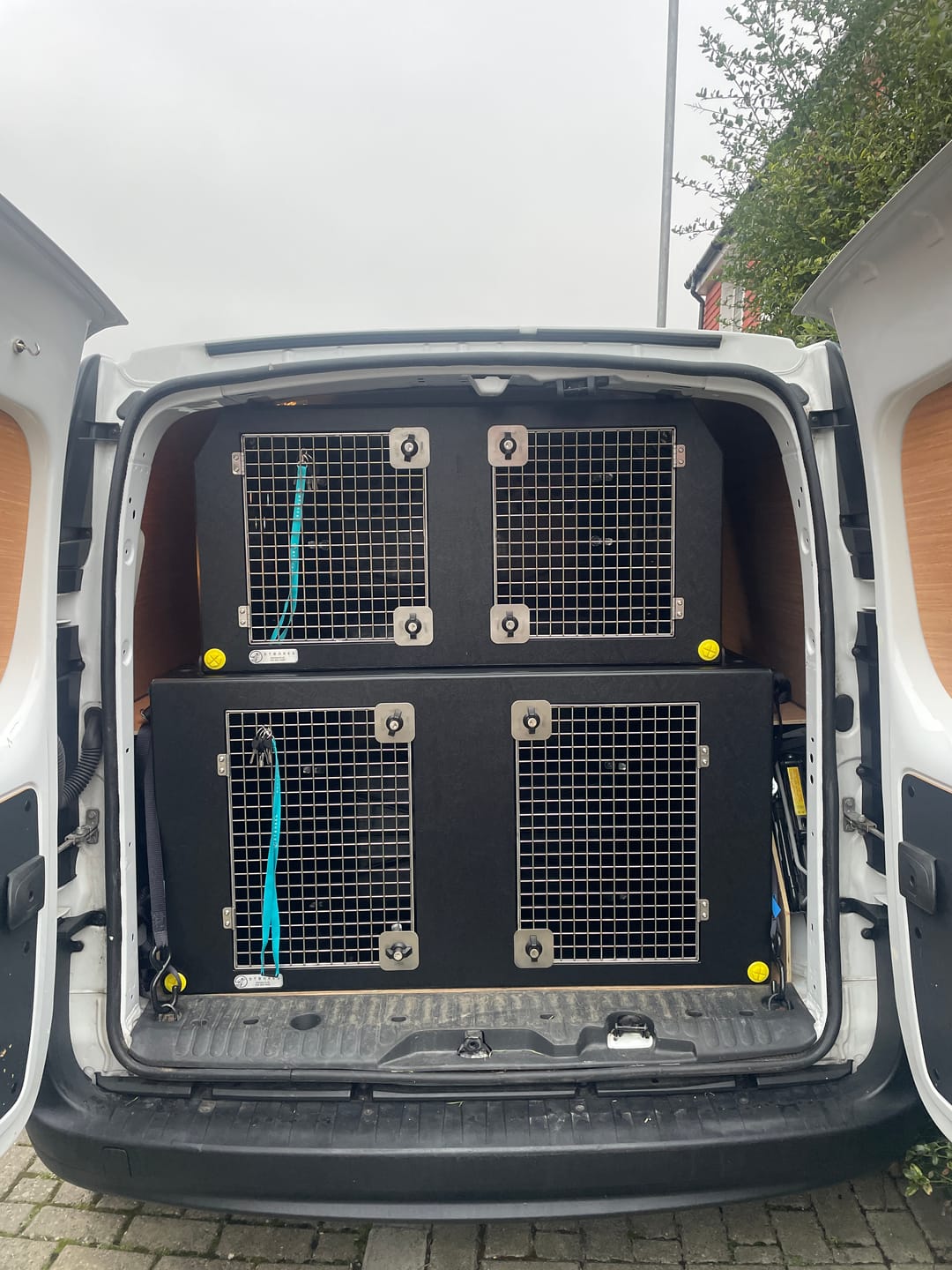 Customer photo review of Dog Van Kit | Vauxhall Combo | 2019-Present | Double stack | DT VS1
