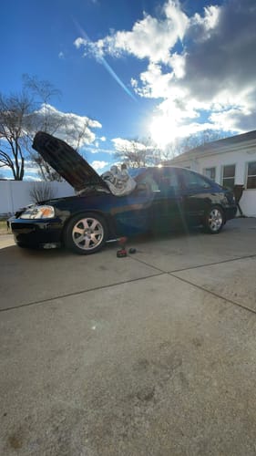 Customer photo review of Rear Subframe Brace, Tie Bar Civic EK EJ