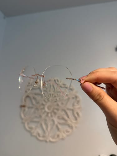Customer photo review of Mia Eyeglasses