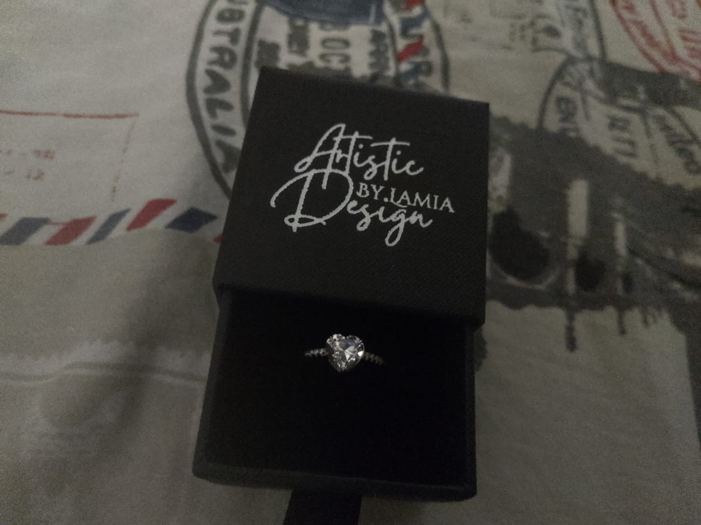 Customer photo review of Heart Ring