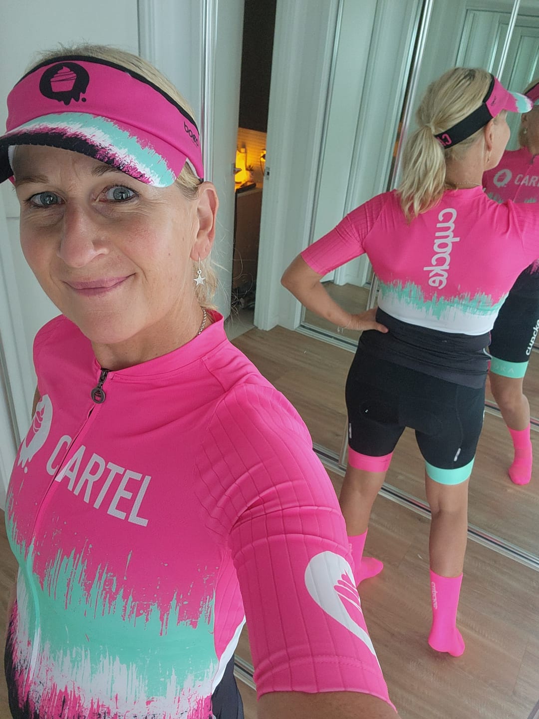 Customer photo review of Womens Batch of 2025 Pro Cycle Short